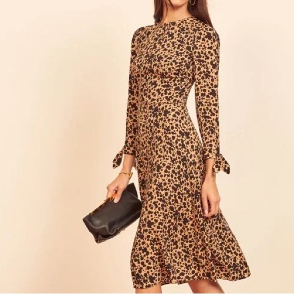 Reformation Dress in Blitz Size: 2 - Picture 4 of 12